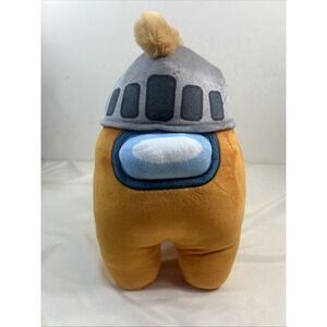 NWT Among Us Huggable Plush Ejected Edition ORANGE Toikido 13"